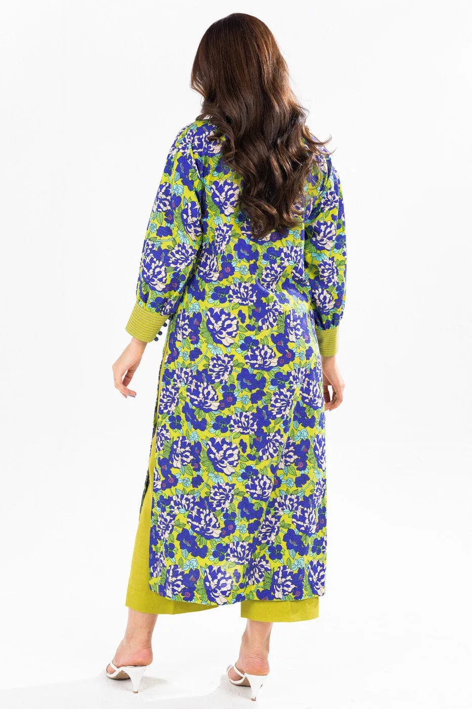 1 Pc Printed Khaddar Shirt 