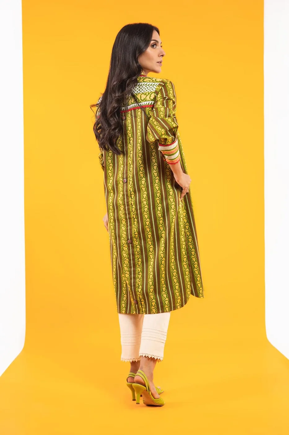 1 Pc Printed Lawn Shirt