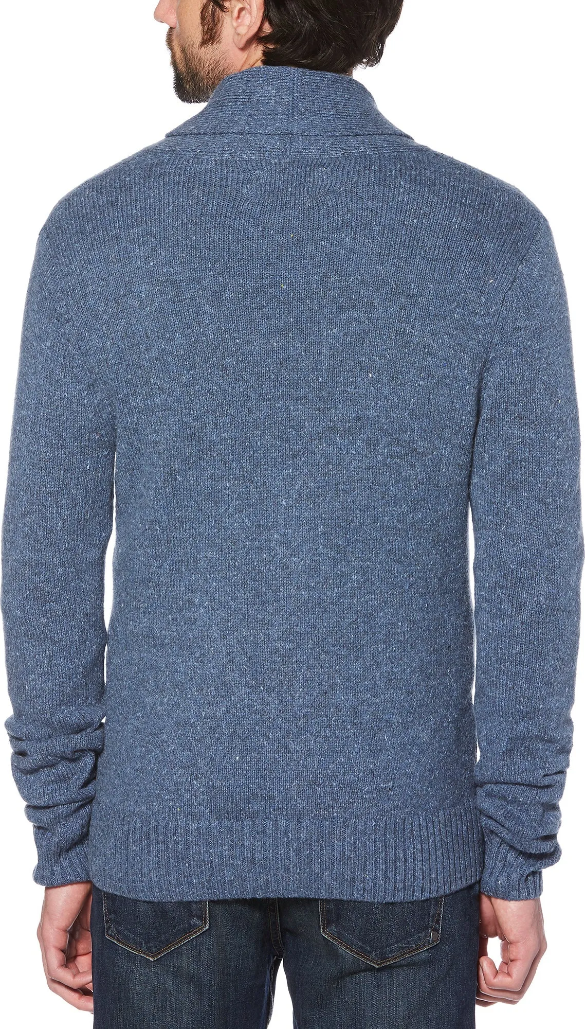 5GG Shawl Collar Long Sleeve Cardigan Sweater - Men's|-|Chandail Cardigan 5GG Shawl Collar - Homme