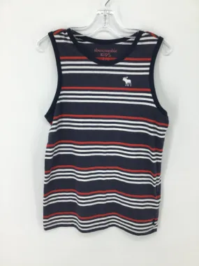 Abercrombie Child Size 11 Blue Stripe Tank top - boys
