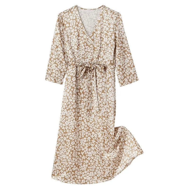 Acetate Printed Dress