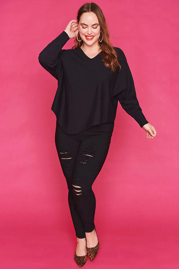 Bellisima Black Knit