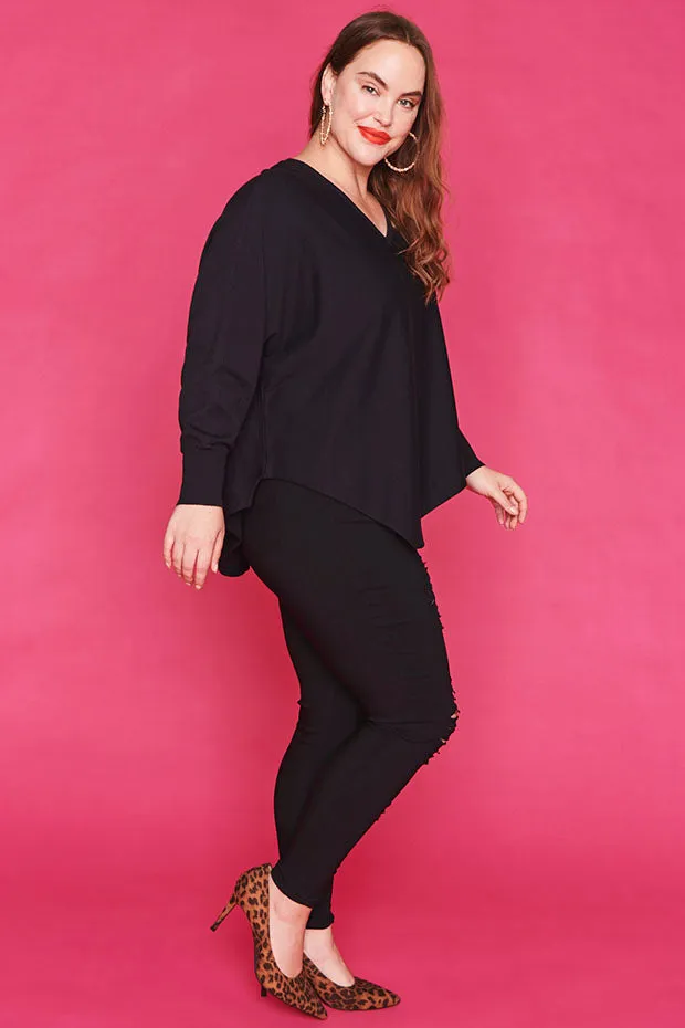 Bellisima Black Knit