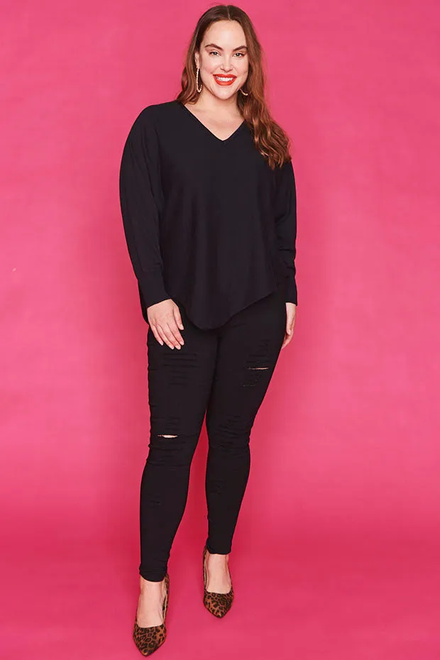 Bellisima Black Knit