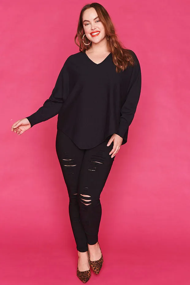 Bellisima Black Knit