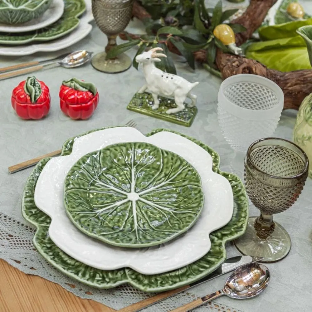 Bordallo Pinheiro Cabbage dinner plate 19 cm.
