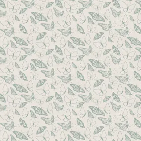 Butterfly Outline - Sage