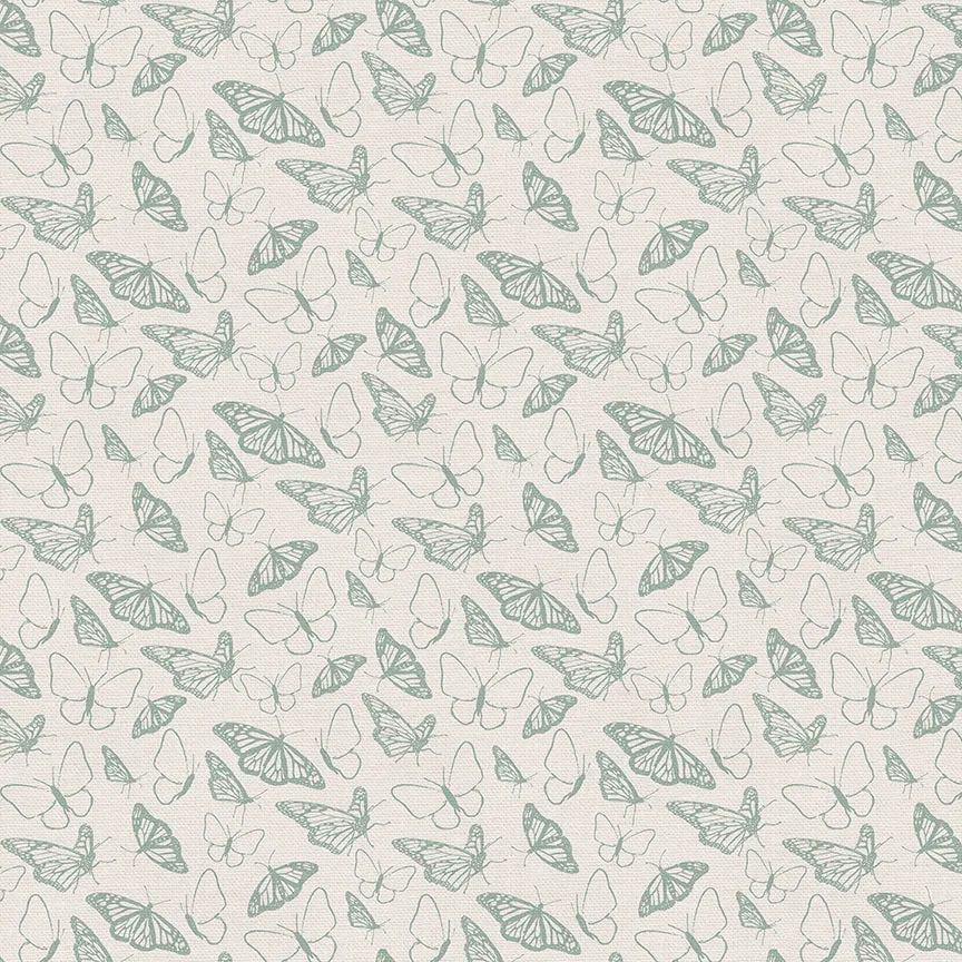 Butterfly Outline - Sage