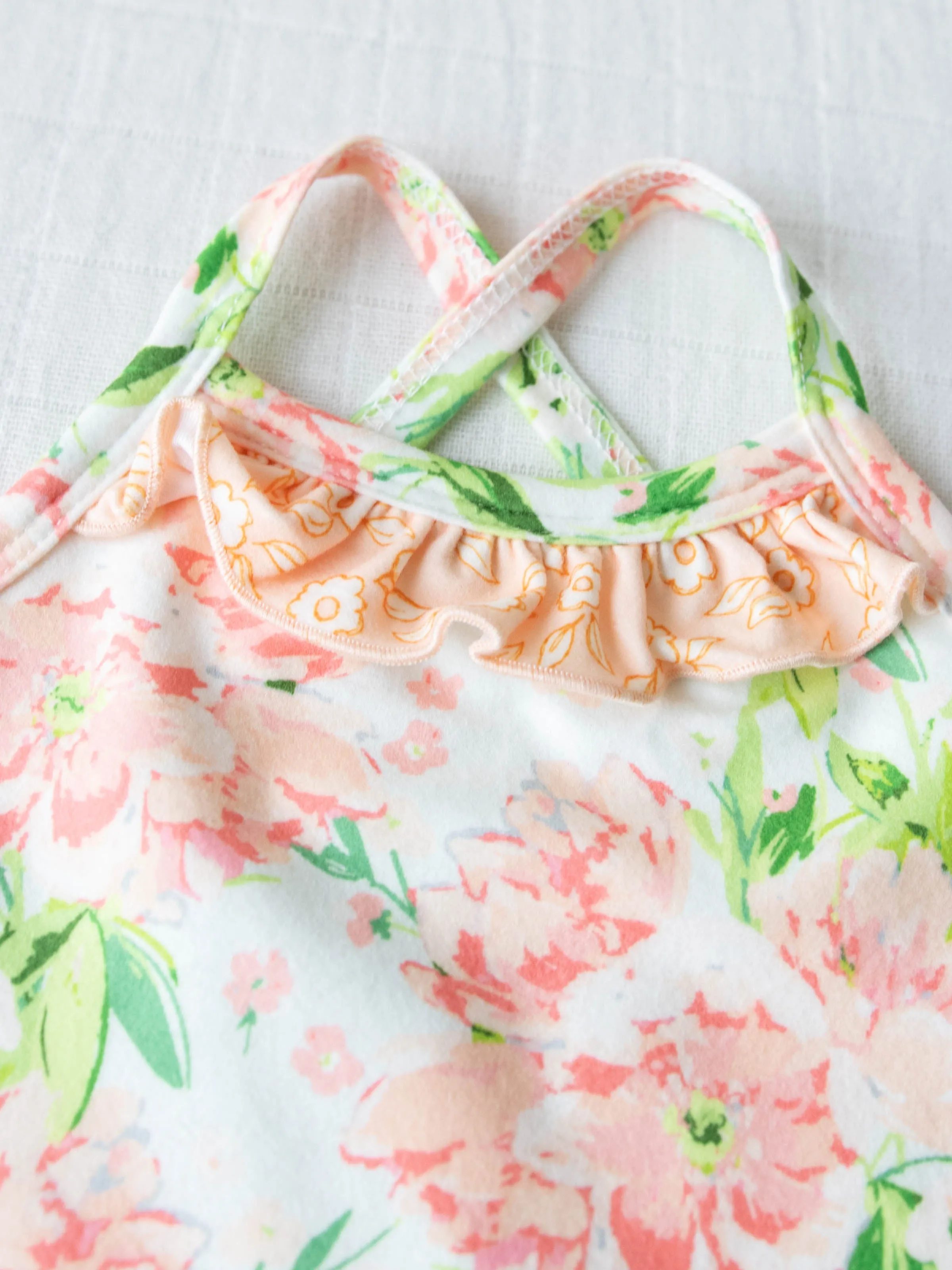 Cami Essential Set – Coral Peonies