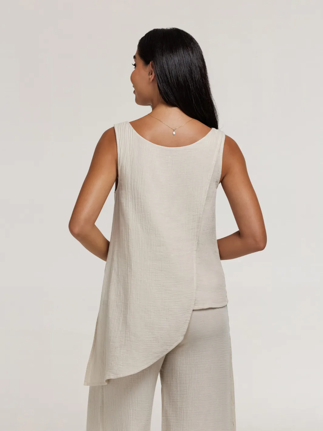 Caro Cotton Top Stone