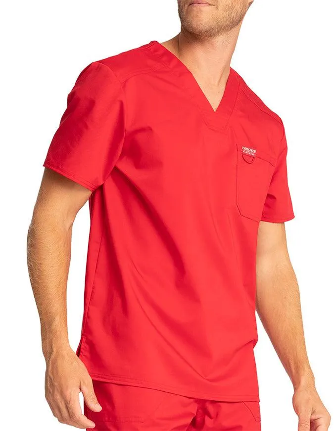Cherokee Workwear Revolution Men's V-Neck Top