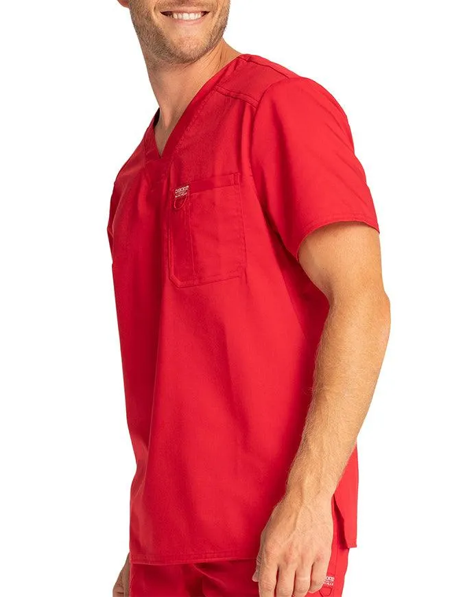 Cherokee Workwear Revolution Men's V-Neck Top