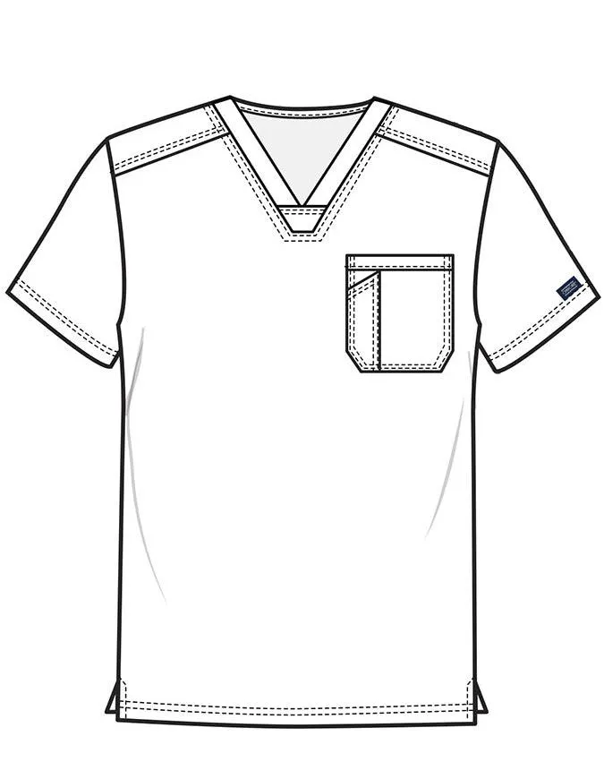 Cherokee Workwear Revolution Men's V-Neck Top