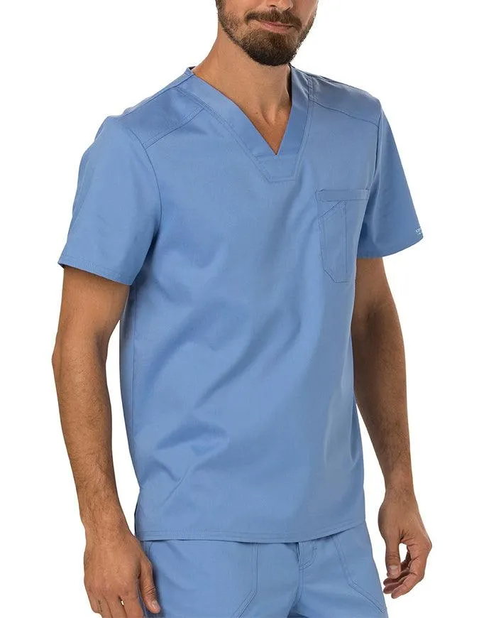 Cherokee Workwear Revolution Men's V-Neck Top