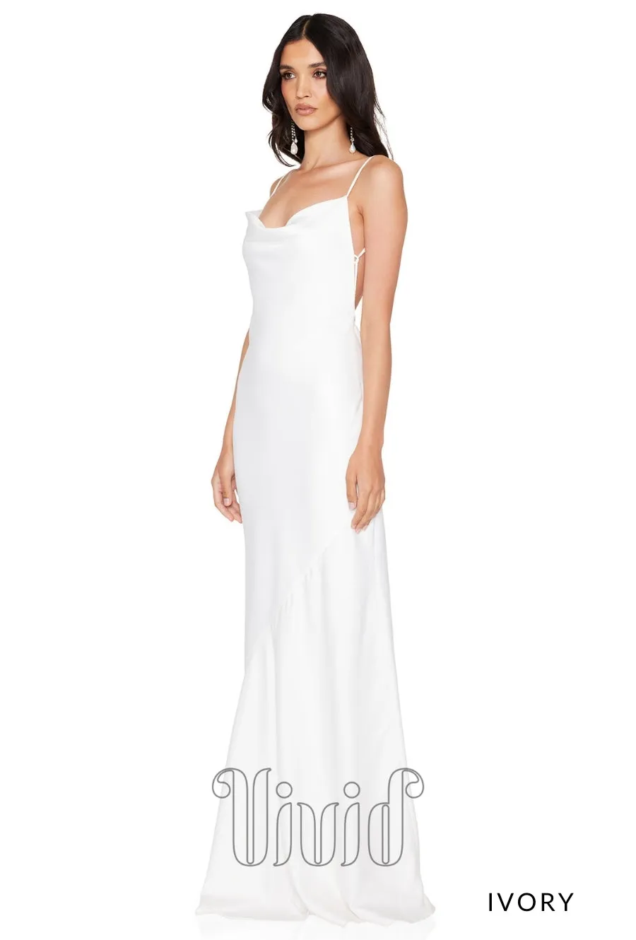 Entice Drape Gown