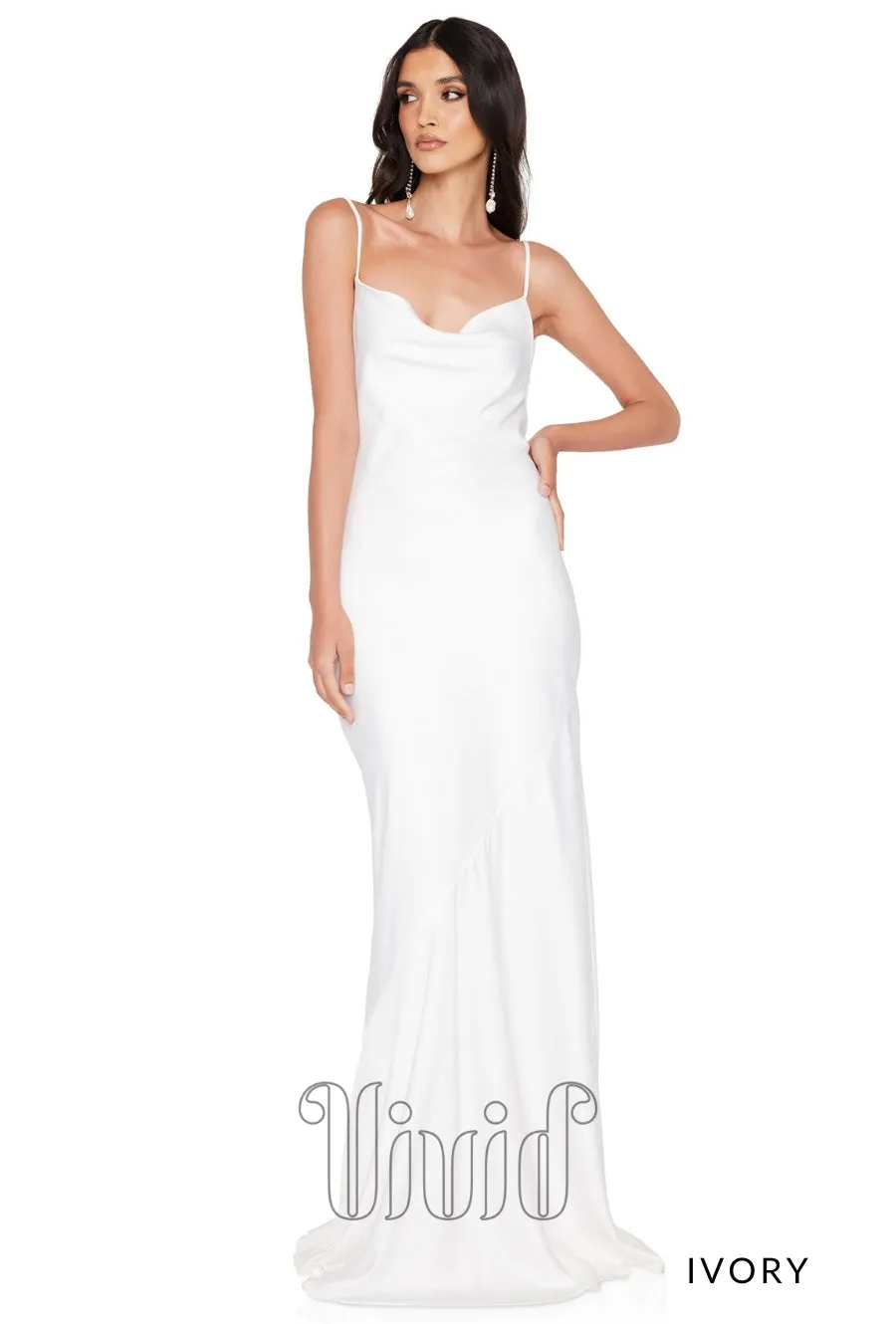 Entice Drape Gown