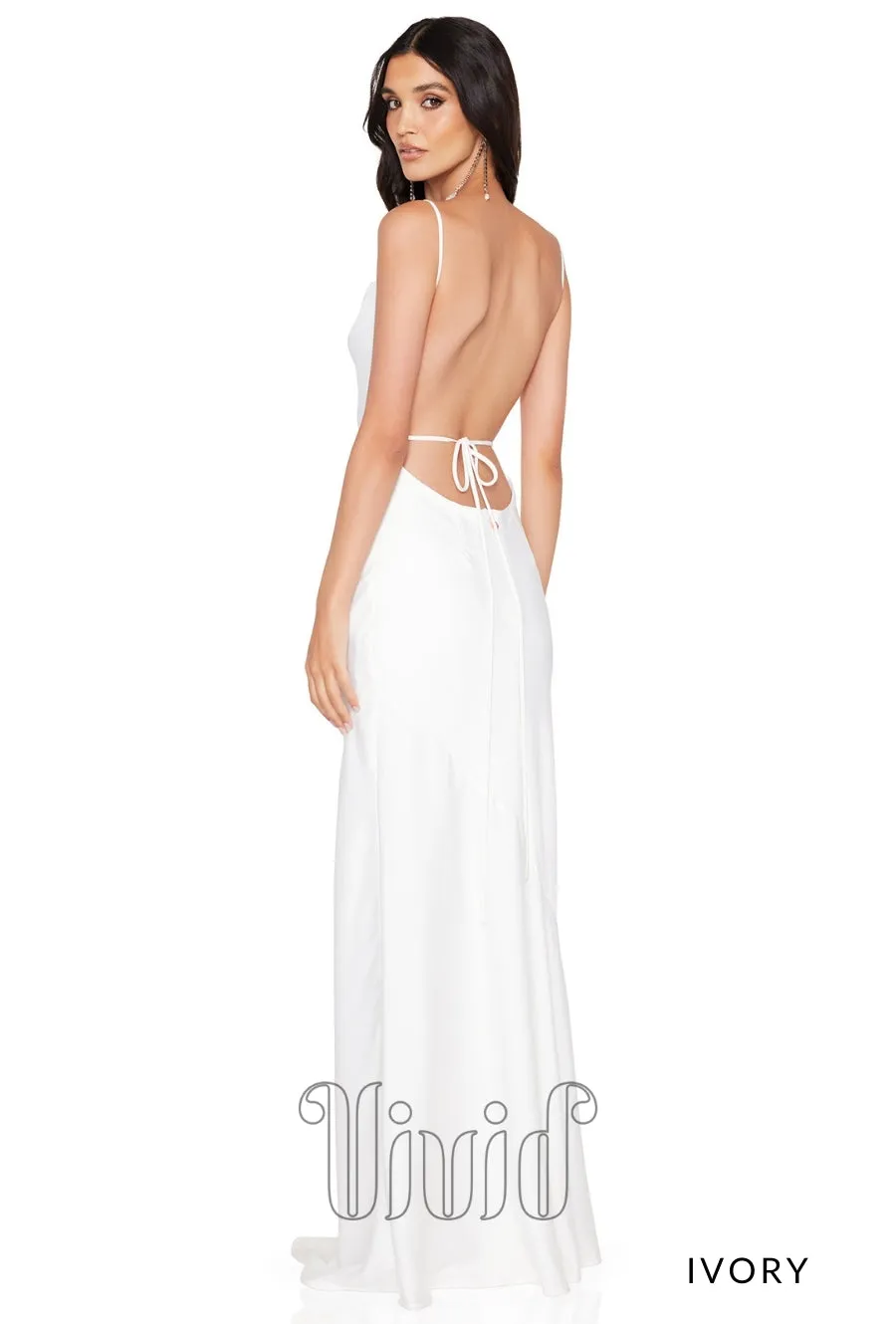 Entice Drape Gown