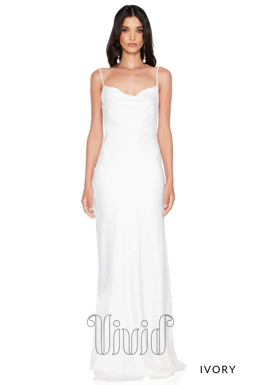 Entice Drape Gown
