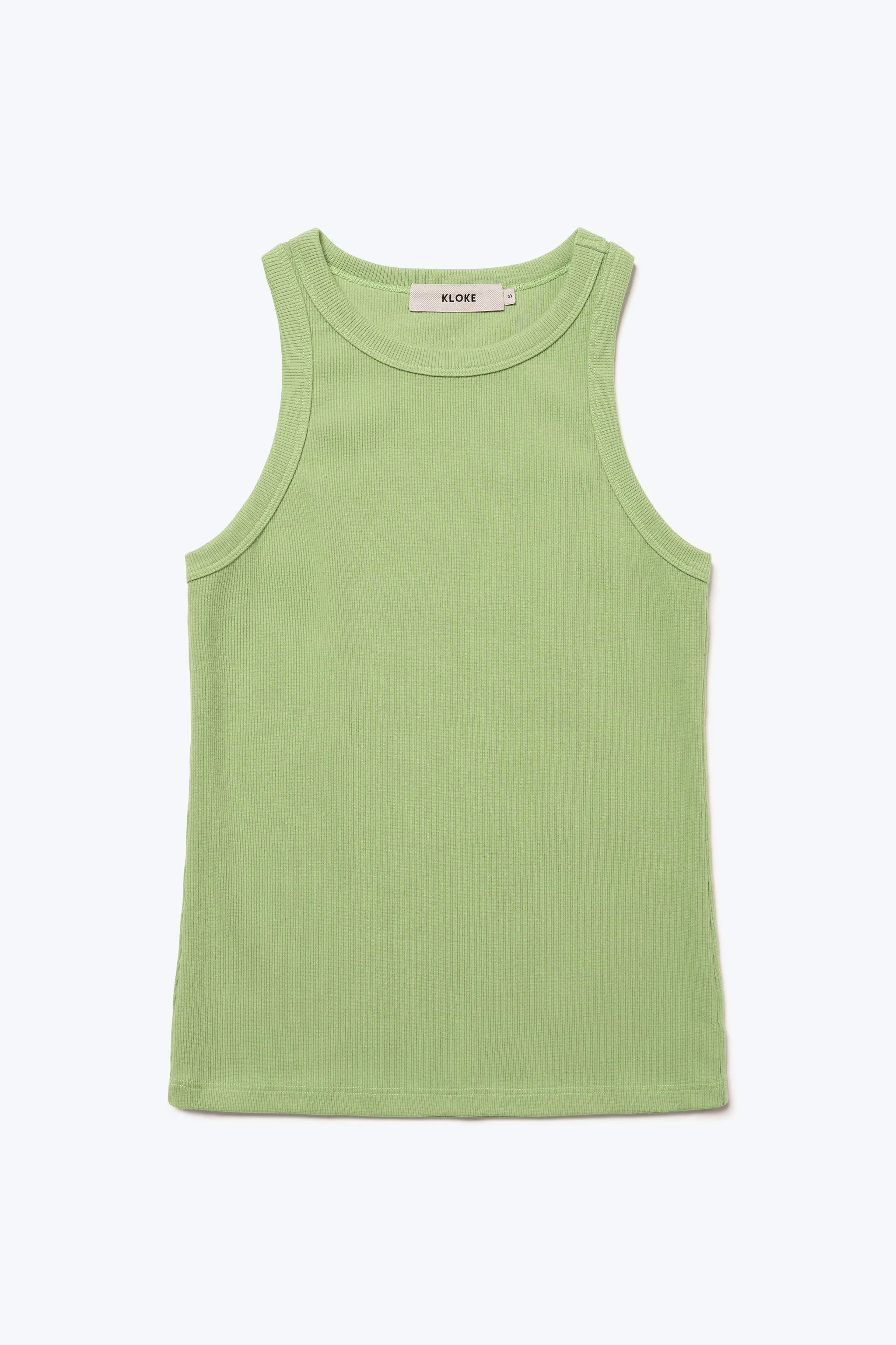 Flux Racer Back Tank Moss