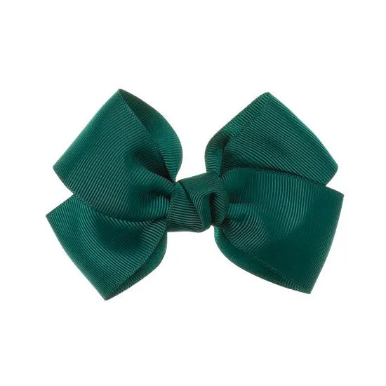 Grosgrain hairbow 11 cm. long with duckbill hair clip