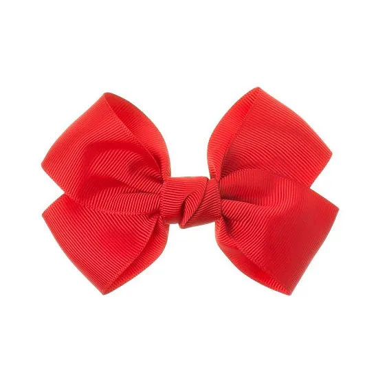 Grosgrain hairbow 11 cm. long with duckbill hair clip