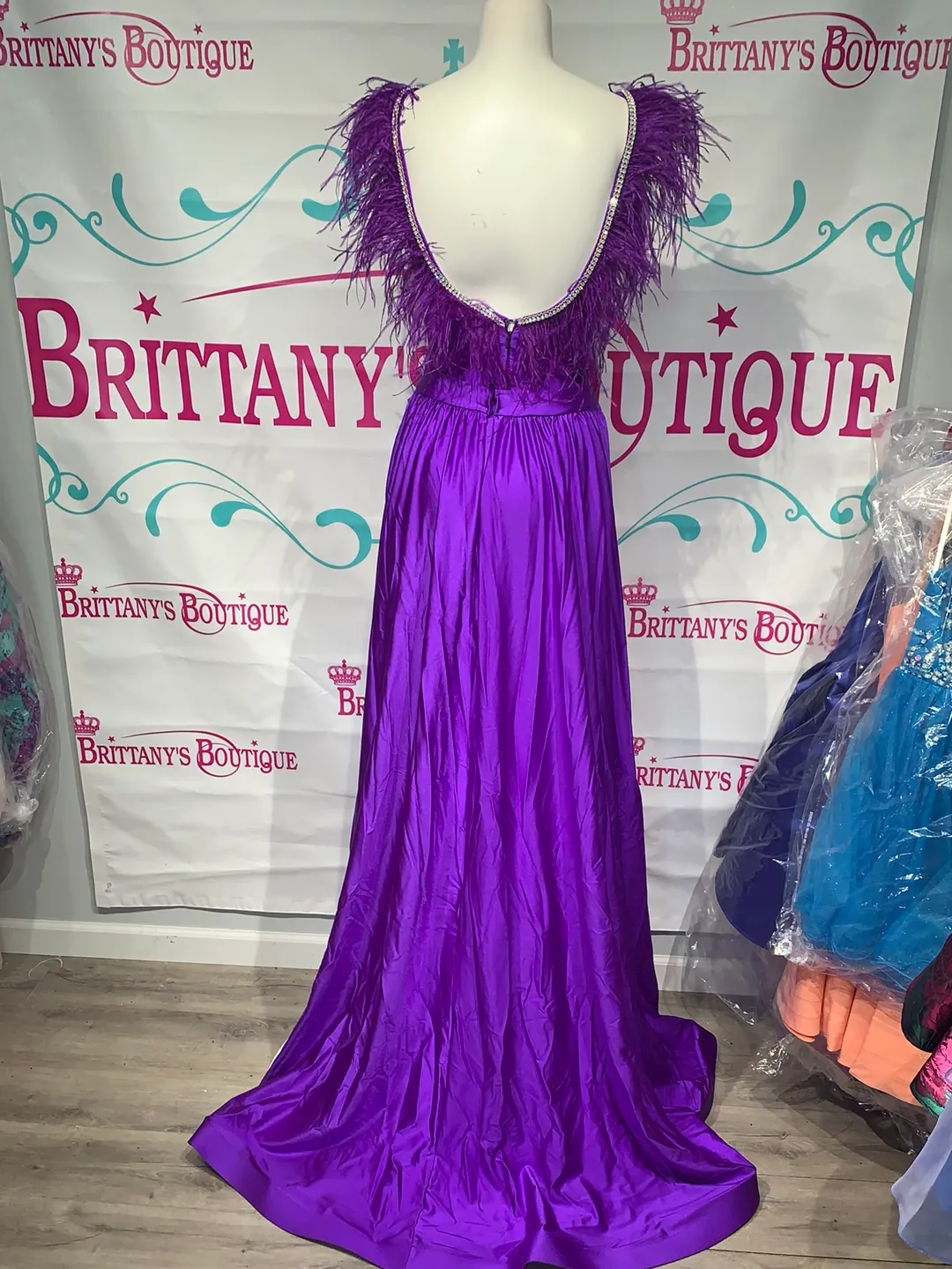 Jessica Angel Custom Purple Jumpsuit