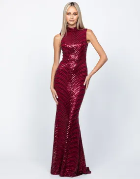 JOLIE HIGH NECK MAXI BL59D10L