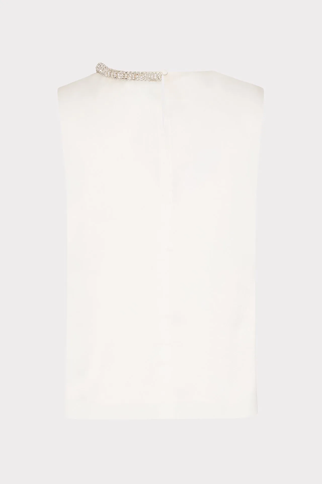 Lily Satin Crystal Embellished Top