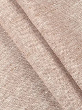Linen Brooks Sandal Suiting Self Design Fabric