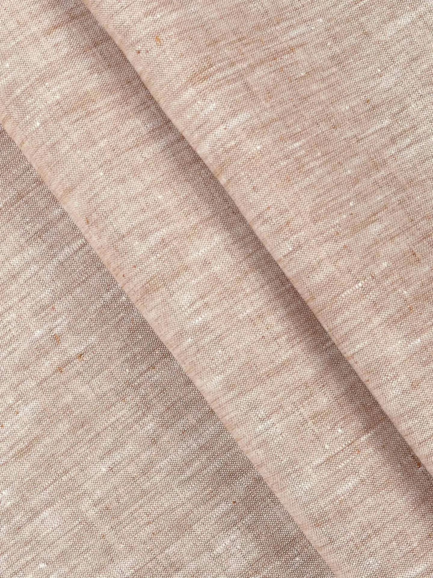 Linen Brooks Sandal Suiting Self Design Fabric