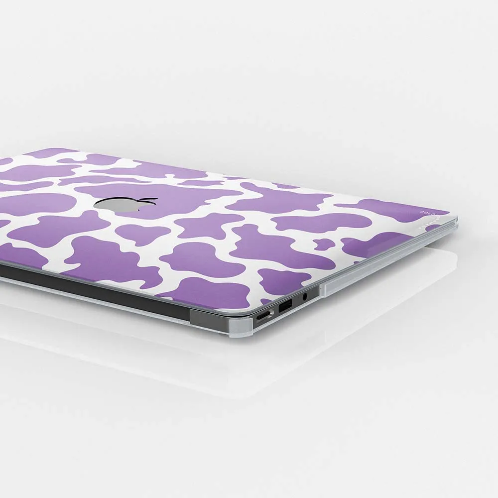 Macbook Case - Purple Cow