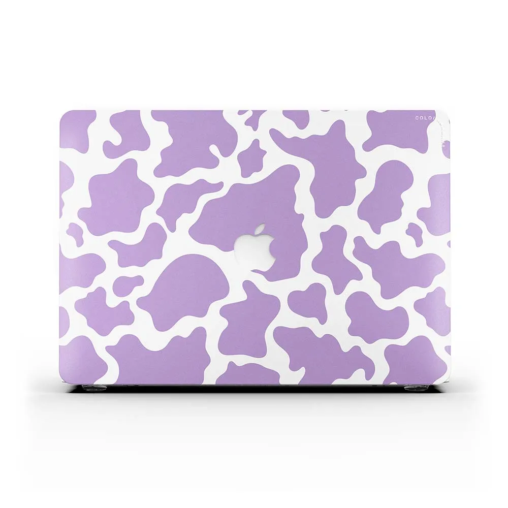 Macbook Case - Purple Cow