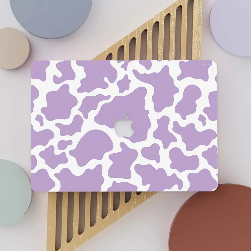 Macbook Case - Purple Cow