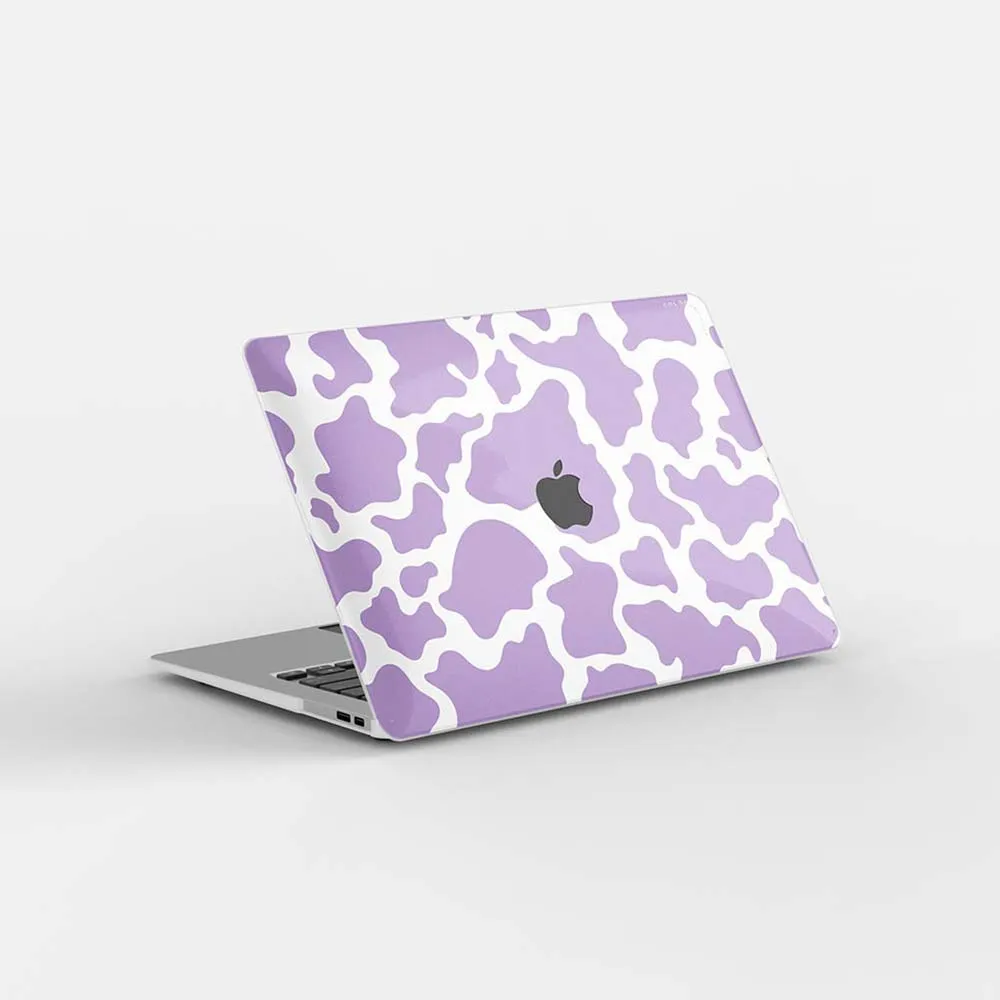 Macbook Case - Purple Cow