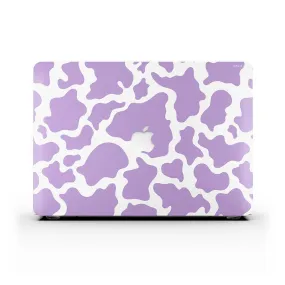 Macbook Case - Purple Cow