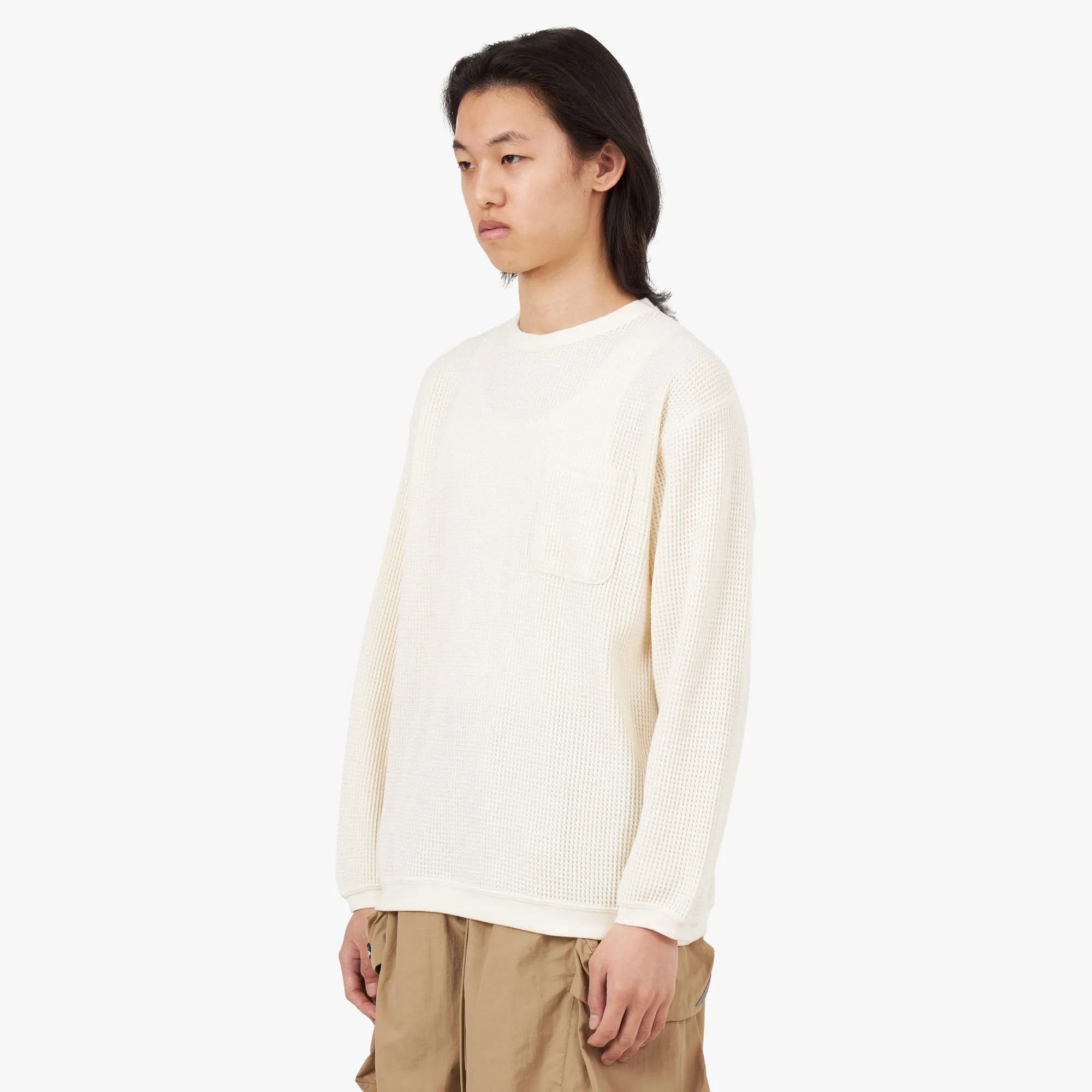 Manastash Heavy Snug Thermal Long Sleeve / White