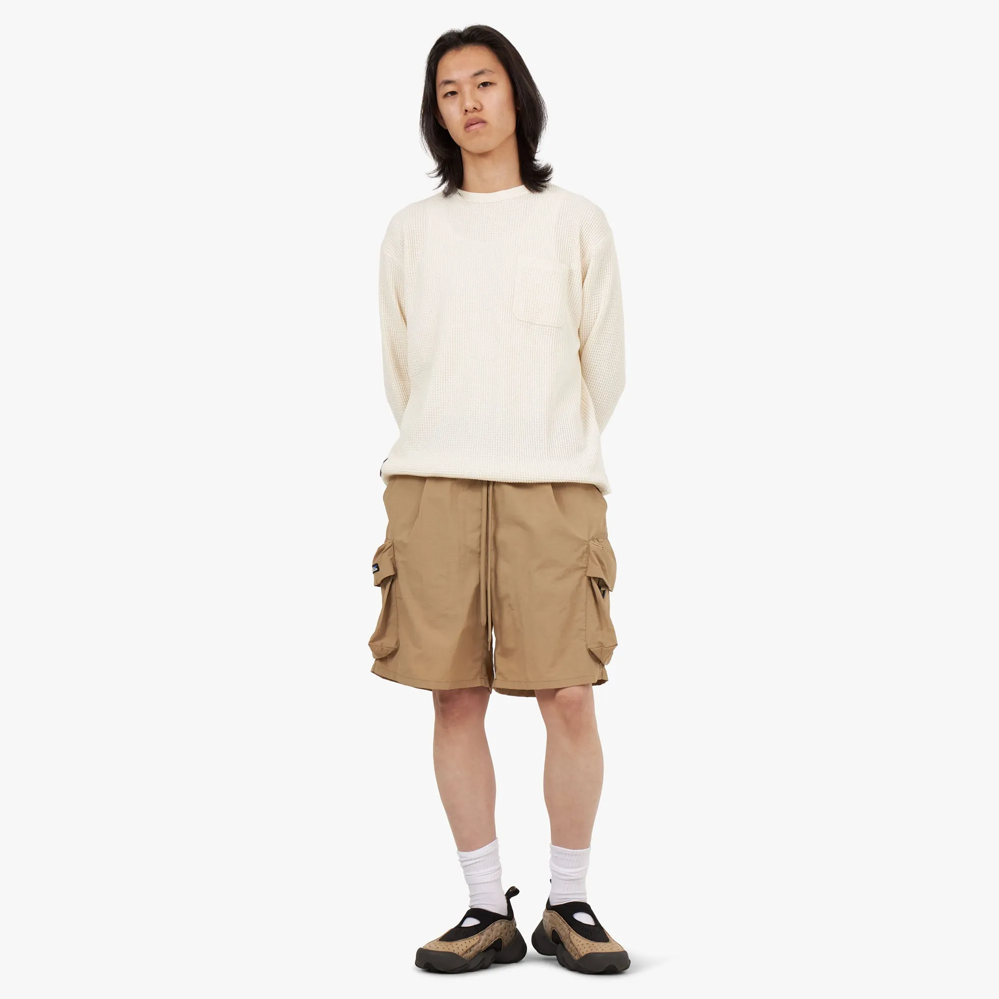 Manastash Heavy Snug Thermal Long Sleeve / White