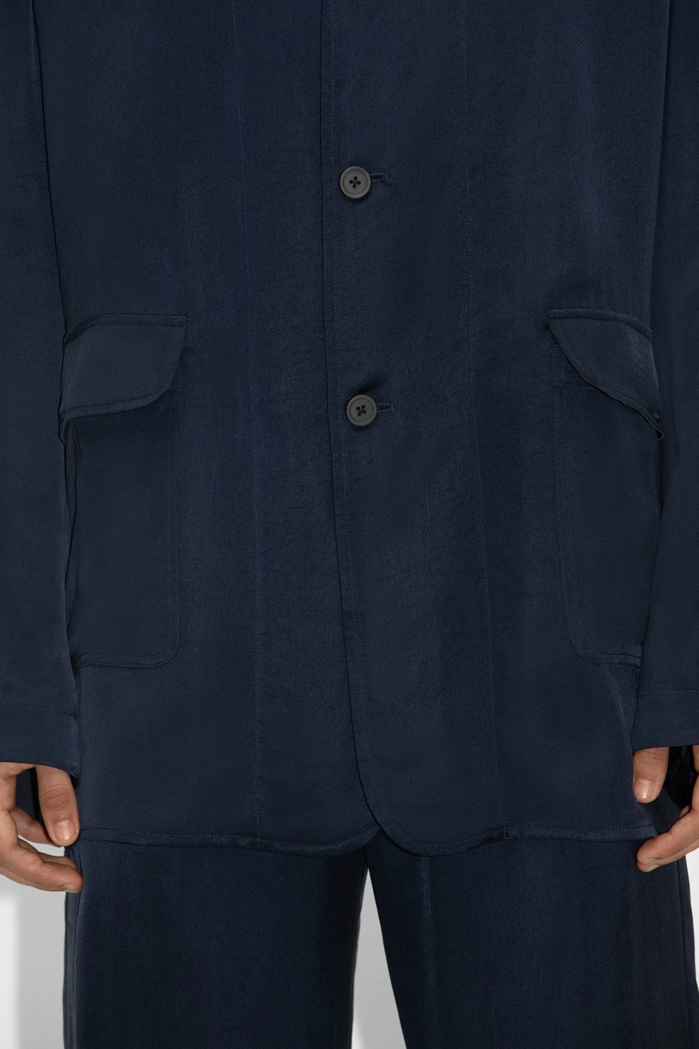 Oversized Fluid Blazer