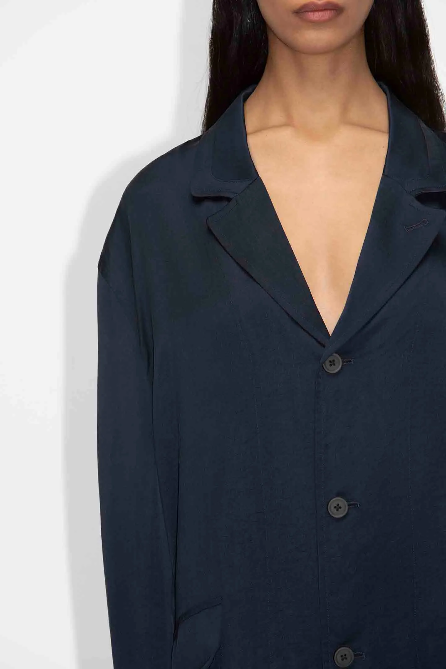 Oversized Fluid Blazer