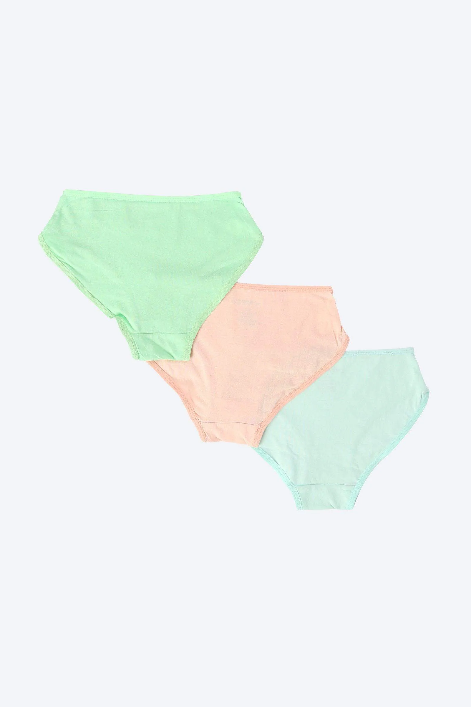 Pack of 3 Girly Brief Panties
