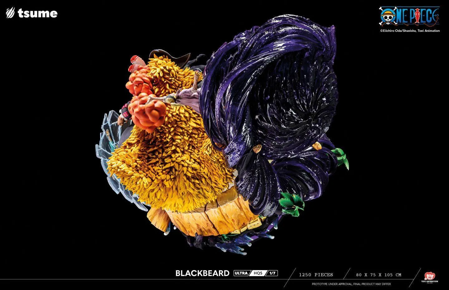 Plan-2- Deposit- One Piece-Black Beard HQS - Anime Figure