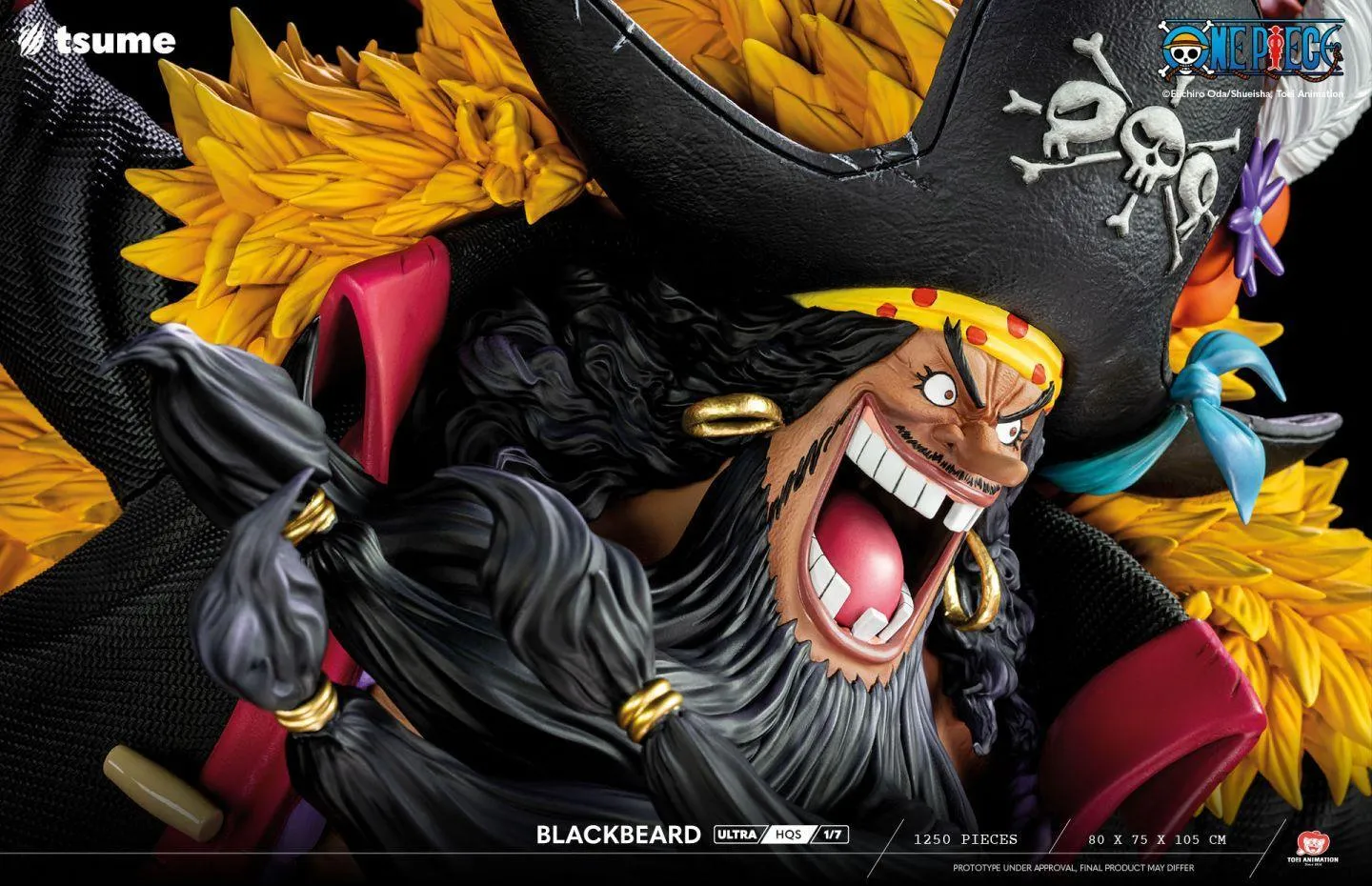 Plan-2- Deposit- One Piece-Black Beard HQS - Anime Figure