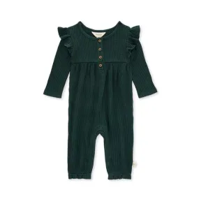 Ruffle Thermal Romper