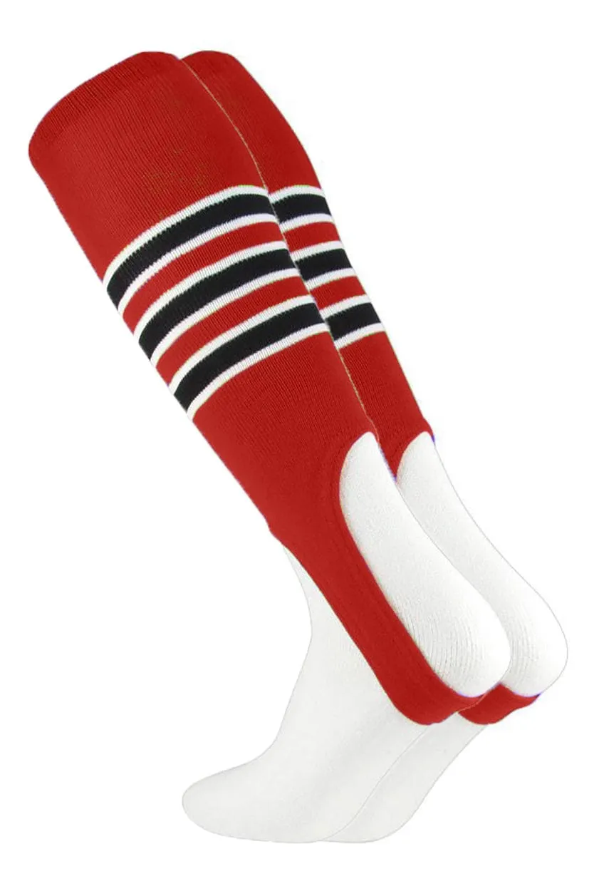 Striped Baseball Stirrups Pattern D