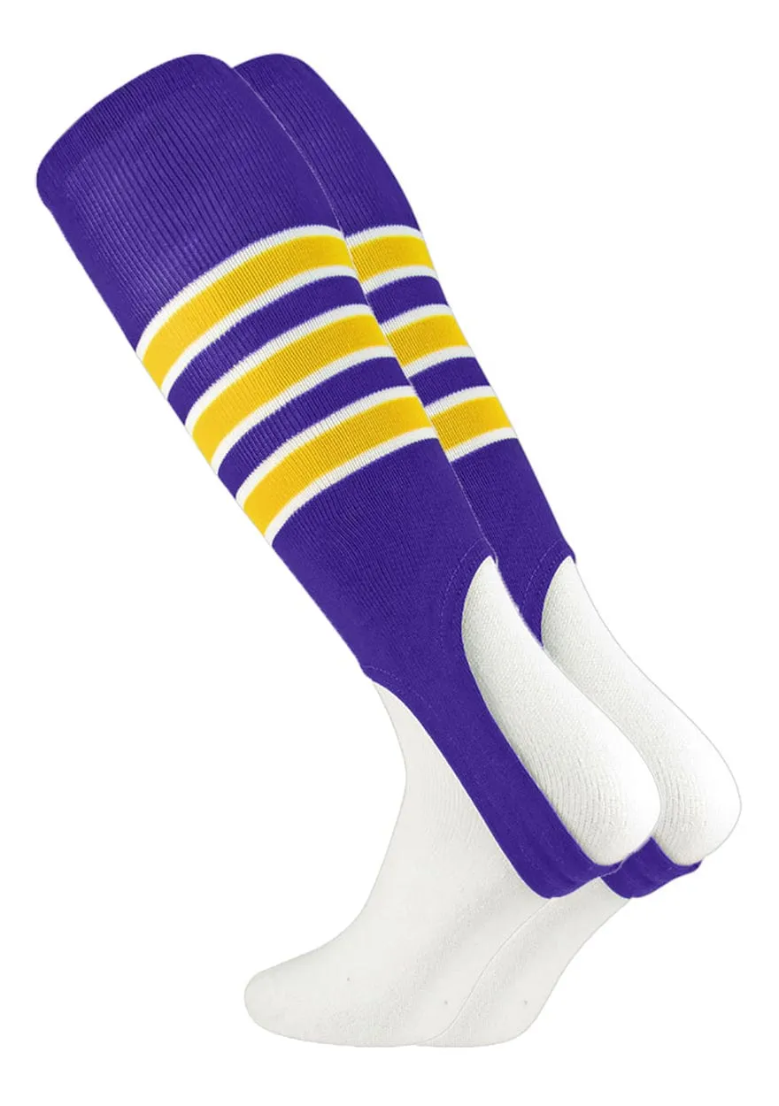 Striped Baseball Stirrups Pattern D
