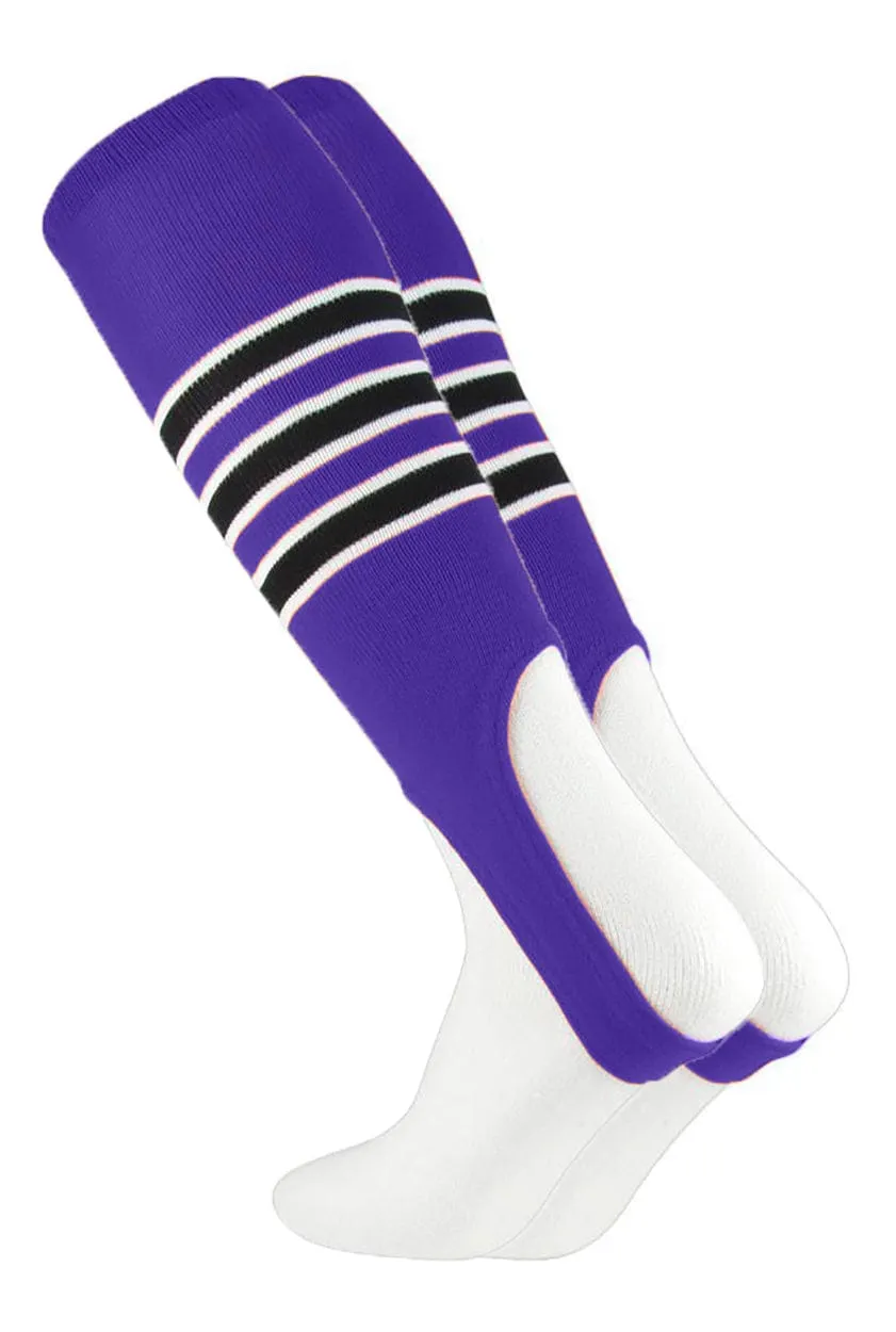 Striped Baseball Stirrups Pattern D