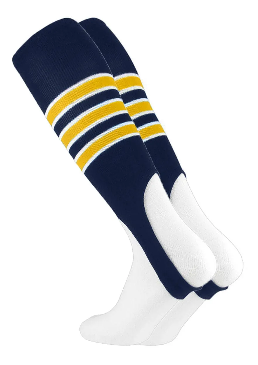 Striped Baseball Stirrups Pattern D