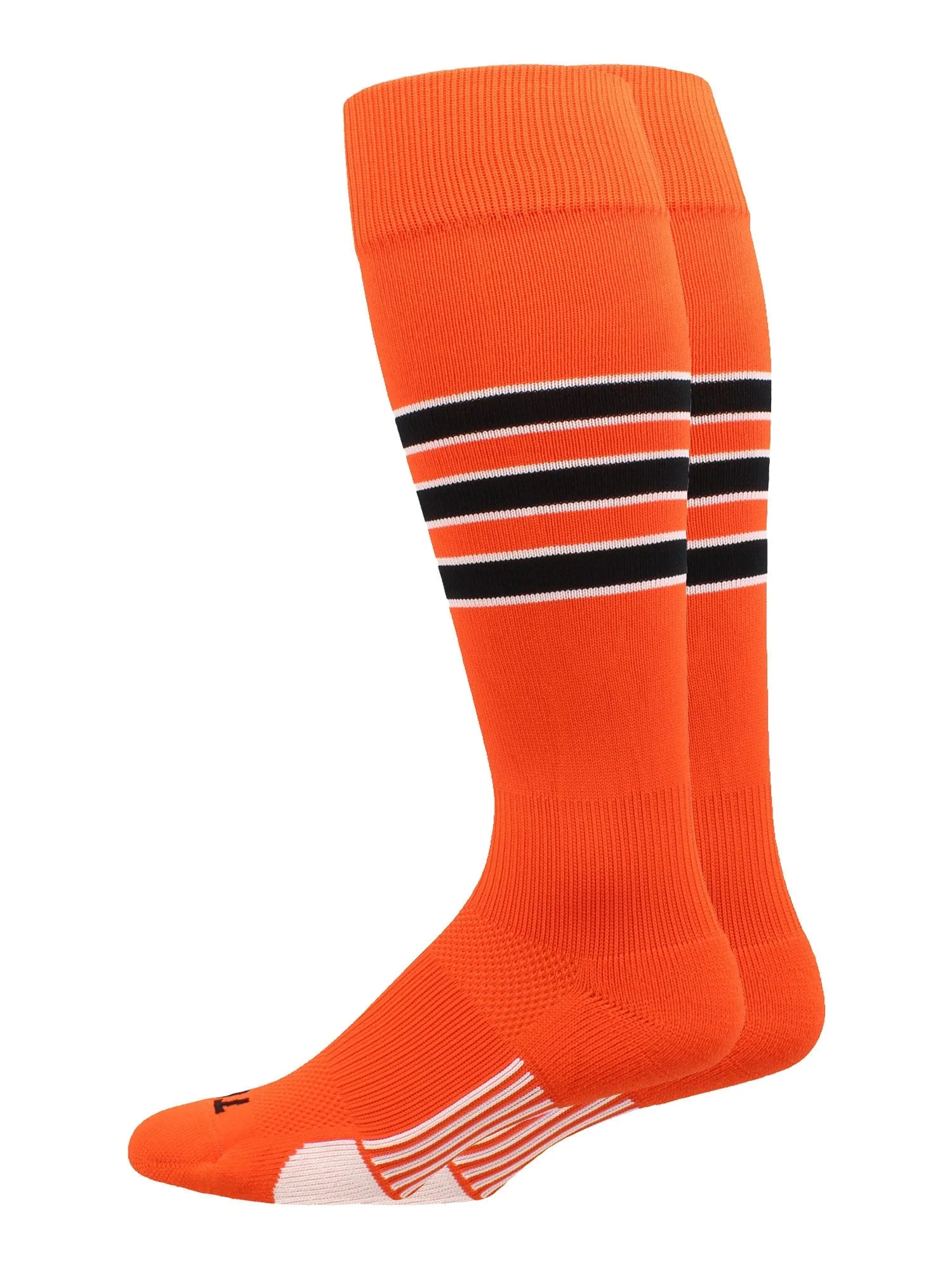 Striped Sofftball Socks Over the Calf Dugout Pattern D