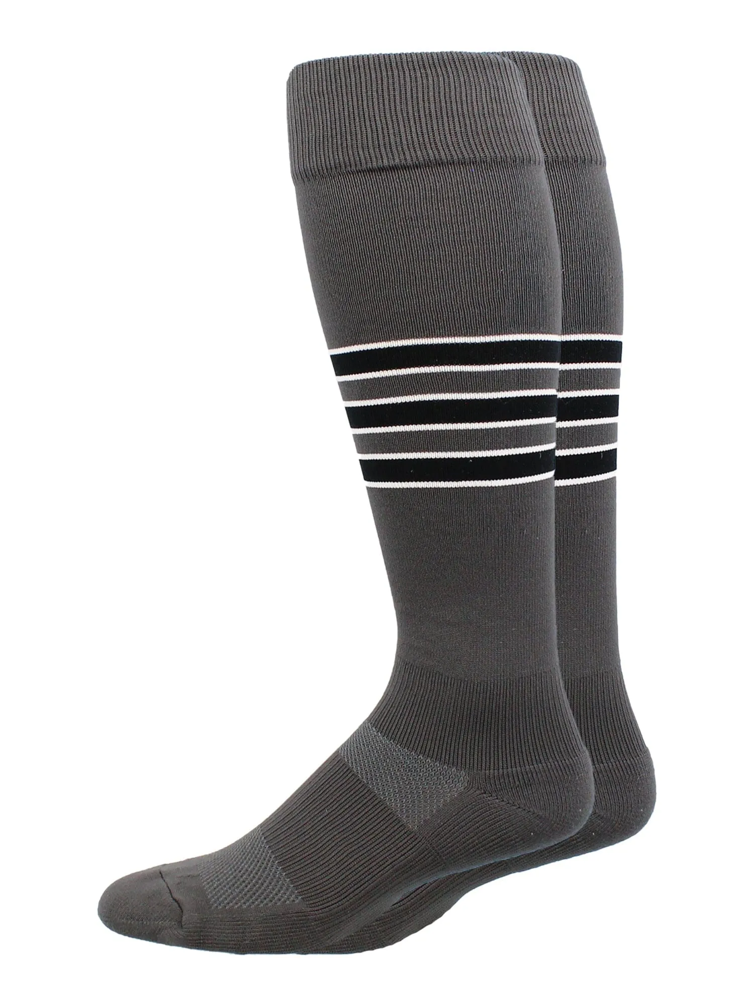 Striped Sofftball Socks Over the Calf Dugout Pattern D