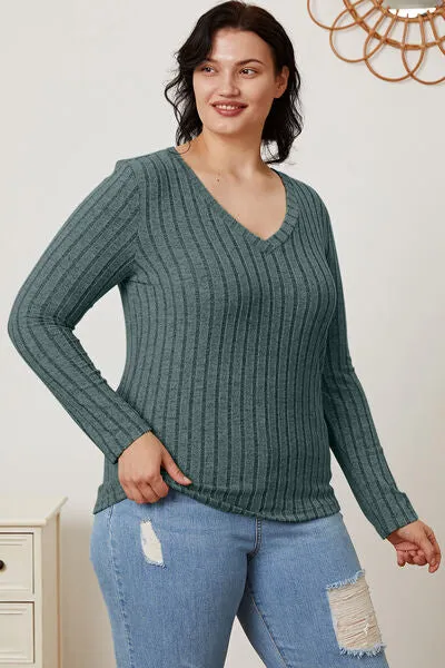 Tara V-Neck Long Sleeve